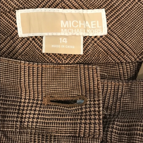 Michael Kors  Trouser with houndstooth pri… - Picture 9 of 16